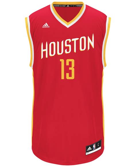 mens houston rockets james harden adidas red alternate replica jersey|james harden houston rockets.